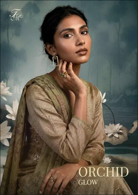 Orchid Glow By T&M Pure Silk Wholesale Dress Material Suppliers In Mumbai
